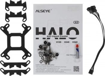 Система водяного охлаждения Alseye H280