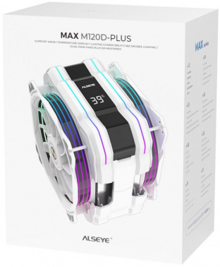Устройство охлаждения(кулер) Alseye M120D-W-Plus