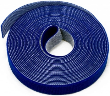 Хомут-липучка Hyperline WASNR-5X25-BL 5000x25мм (упак:1шт) полиамид синий