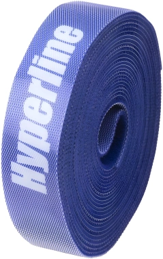 Хомут-липучка Hyperline WASNR-5X25-BL 5000x25мм (упак:1шт) полиамид синий