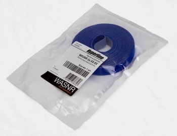 Хомут-липучка Hyperline WASNR-5X25-BL 5000x25мм (упак:1шт) полиамид синий