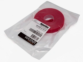Хомут-липучка Hyperline WASNR-5X25-RD 5000x25мм (упак:1шт) полиамид красный
