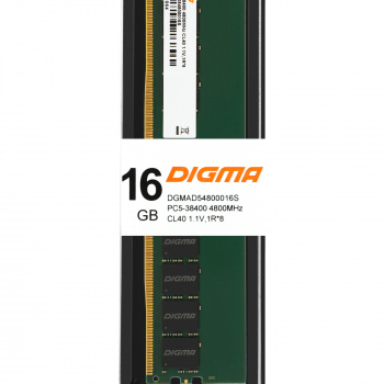 Память DDR5 16Gb 4800MHz Digma  DGMAD54800016S