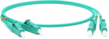 Патч-корд Hyperline FC-D2-503-LC/PR-LC/PR-H-5M-LSZH-AQ