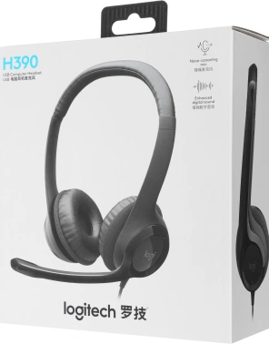 Наушники с микрофоном Logitech H390