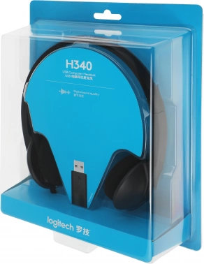 Наушники с микрофоном Logitech H340