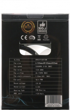 Вентилятор для корпуса Thermalright  TL-C12L