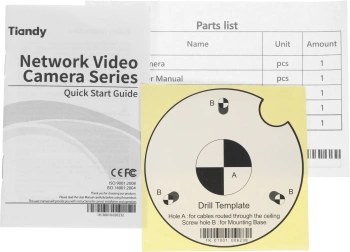 Камера видеонаблюдения IP Tiandy  TC-C38WS I5/E/Y/M/2.8mm/V4.0