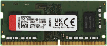 Память DDR4 4Gb 3200MHz Kingston  KVR32S22S6/4