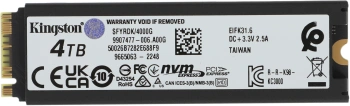 Накопитель SSD Kingston PCIe 4.0 x4 4000GB SFYRDK/4000G