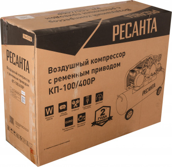 Компрессор поршневой Ресанта КП-100/400Р