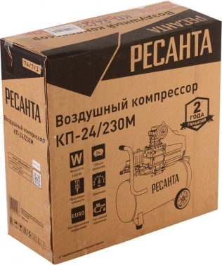 Компрессор поршневой Ресанта КП-24/230М