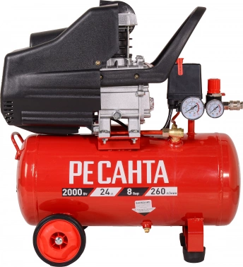 Компрессор поршневой Ресанта КП-24/260М