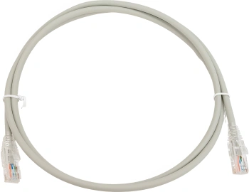 Патч-корд WRline WR-PC-RJ45-UTP-5E-1.5-GY UTP RJ-45 вил.-вилка RJ-45 кат.5E 1.5м серый LSZH (уп.:1шт)