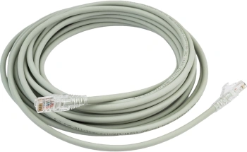 Патч-корд WRline WR-PC-RJ45-UTP-5E-7-GY UTP RJ-45 вил.-вилка RJ-45 кат.5E 7м серый LSZH (уп.:1шт)