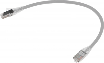 Патч-корд WRline WR-PC-RJ45-FTP-5E-0.3-GY FTP RJ-45 вил.-вилка RJ-45 кат.5E 0.3м серый LSZH