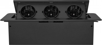 Розетка Cactus  CS-SOCKET-EU3-BK