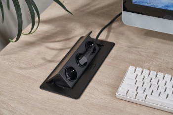 Розетка Cactus  CS-SOCKET-EU3-BK