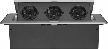 Розетка Cactus  CS-SOCKET-EU3-GYBK