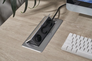 Розетка Cactus  CS-SOCKET-EU3-GYBK