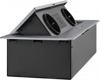 Розетка Cactus  CS-SOCKET-EU/USBA-GY