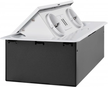 Розетка Cactus  CS-SOCKET-EU/USBA-WH