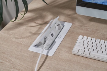 Розетка Cactus  CS-SOCKET-EU/USBA-WH