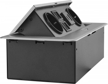 Розетка Cactus  CS-SOCKET-EU2-USBA/C-NET