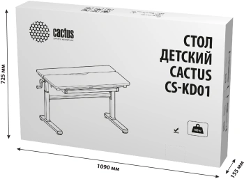 Стол детский Cactus  CS-KD01-LBL