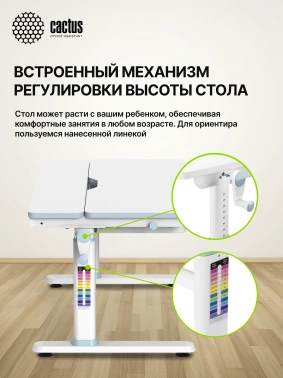 Стол детский Cactus  CS-KD01-LBL