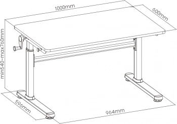 Стол детский Cactus  CS-KD-PK