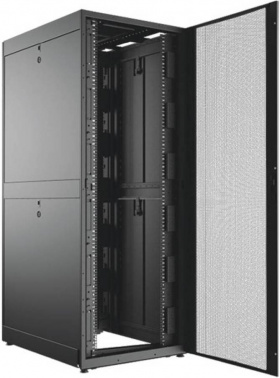 Шкаф коммутационный C3 Solutions (C3.RF4209) напольный 42U 800x1200мм пер.дв.перфор. 2 бок.пан. задн.дв.перфор.2-хст. 1500кг черный 1200мм 170кг 1982мм сталь укомплектованный