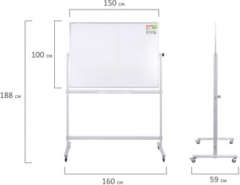 Доска магнитно-маркерная Staff  238012