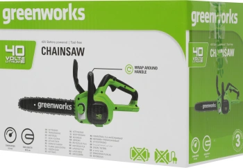 Цепная пила Greenworks  G40CS30K2
