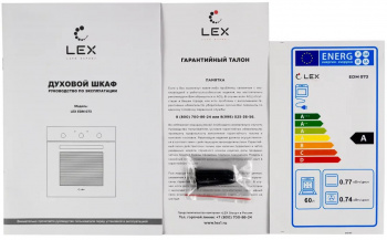 Духовой шкаф Электрический Lex EDM 073 WH