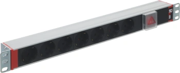 Блок распределения питания Rem R-16-7S-V-440-Z гор.размещ. 7xSchuko базовые 16A EN 60320 С20