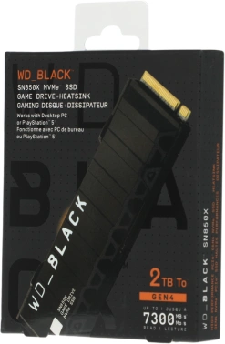 Накопитель SSD WD S PCIe 4.0 x4 2TB WDS200T2XHE