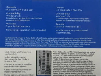 Накопитель SSD WD S SATA-III 1TB WDS100T3B0B