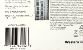 Накопитель SSD WD S PCIe 3.0 x4 1TB WDS100T1R0C