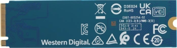 Накопитель SSD WD S PCIe 3.0 x4 480GB WDS480G2G0C