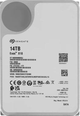 Жесткий диск Seagate SATA-III 14TB  ST14000NM000J