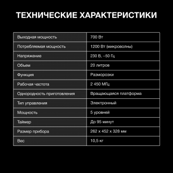 Микроволновая Печь Hyundai HYM-D3033