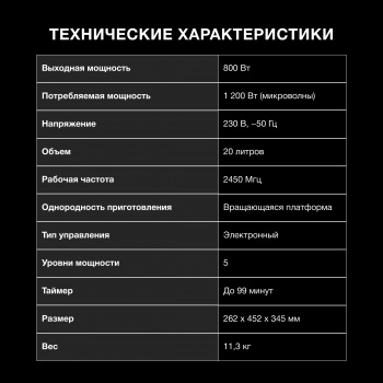 Микроволновая Печь Hyundai HYM-D3034