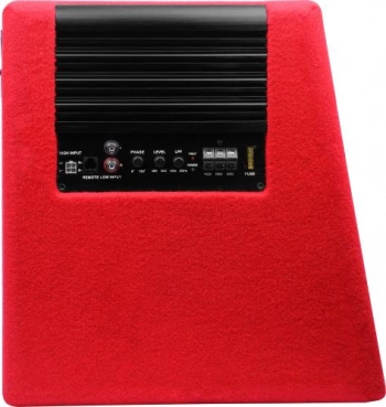 Сабвуфер автомобильный Ural АС-У12А КРАСНЫЙ