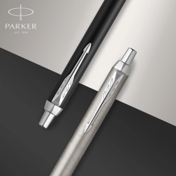 Ручка шариков. Parker IM Core (2150841) Stainless Steel CT M черн. черн. подар.кор.европод.