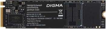Накопитель SSD Digma PCIe 3.0 x4 512GB DGSM3512GM23T