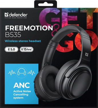 Наушники с микрофоном Defender FreeMotion B535