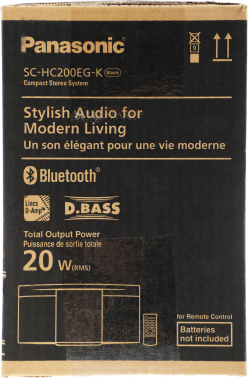Микросистема Panasonic SC-HC200EG-K