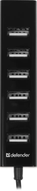 Разветвитель USB 2.0 Defender Quadro Swift
