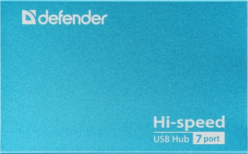 Разветвитель USB 2.0 Defender Septima Slim